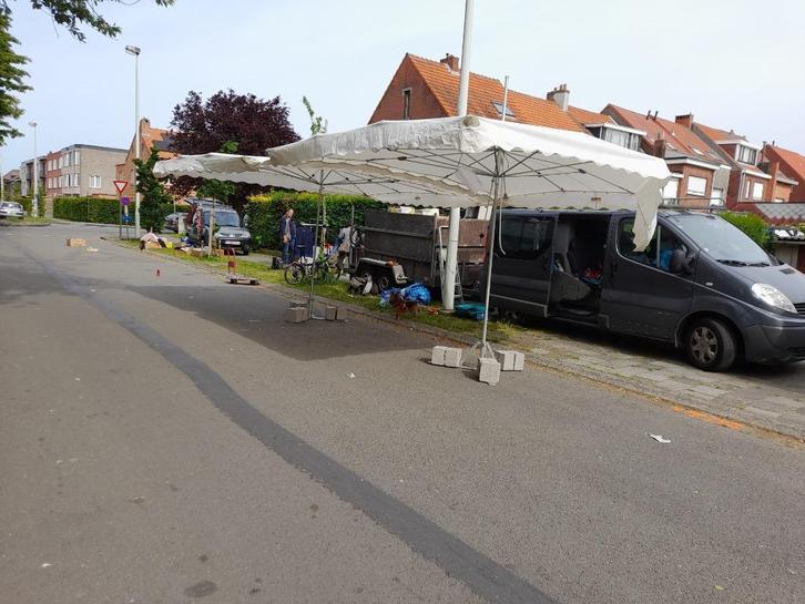 marktparasols, Diversen, Rommelmarktspullen, Gebruikt, Ophalen