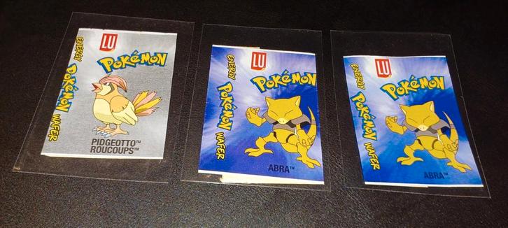 Vintage: Pokemon Lu-verpakkingen 2001, Hobby en Vrije tijd, Verzamelkaartspellen | Pokémon, Ophalen of Verzenden