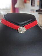 Hondenhalsband, Handtassen en Accessoires, Kettingen, Ophalen of Verzenden, Nieuw, Rood