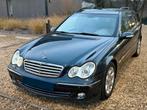 MERCEDES C220 CDI 150PK 2005 EURO 4, Auto's, Mercedes-Benz, Automaat, Beige, Blauw, Diesel