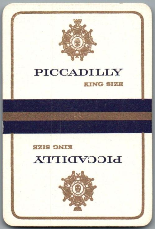speelkaart - LK12385 - Piccadilly, Verzamelen, Speelkaarten, Jokers en Kwartetten, Zo goed als nieuw, Speelkaart(en), Verzenden