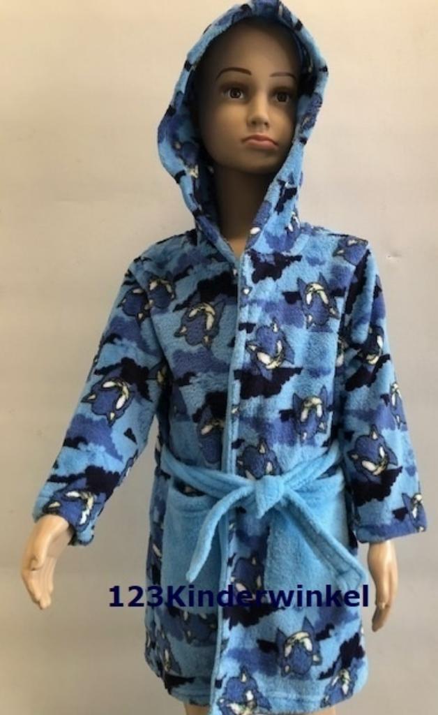 Sonic Badjas Donker- of Licht Blauw - Sega - Maat 98 - 104, Kinderen en Baby's, Kinderkleding | Maat 104, Nieuw, Jongen, Nacht- of Onderkleding