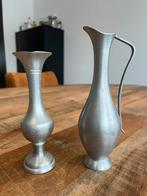 2 jolis petits vase en étain à 92%, Antiek en Kunst, Antiek | Tin