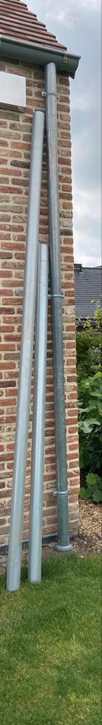Zinken Regenpijp 3M 80ø NIEUW, Doe-het-zelf en Bouw, Ophalen, 2 tot 4 meter, 60 tot 80 mm, Nieuw