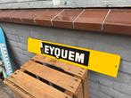 EYQUEM bougie oud reclamebord, Ophalen of Verzenden, Gebruikt, Reclamebord