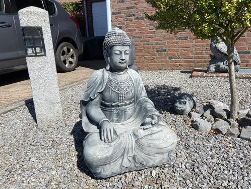 Boeddha 70cm hoog, Tuin en Terras, Tuinbeelden, Nieuw, Boeddhabeeld, Beton, Ophalen