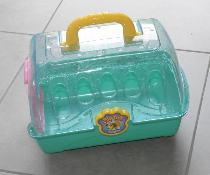 Speelgoed transportkoffertje turquoise, Kinderen en Baby's, Speelgoed | Overig, Zo goed als nieuw, Jongen of Meisje, Ophalen of Verzenden