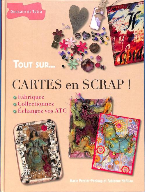 „Alles over... KAARTEN in SCRAP!” — Marie Perrier-Penoup, .., Hobby en Vrije tijd, Scrapbooking, Zo goed als nieuw, Album of Boek