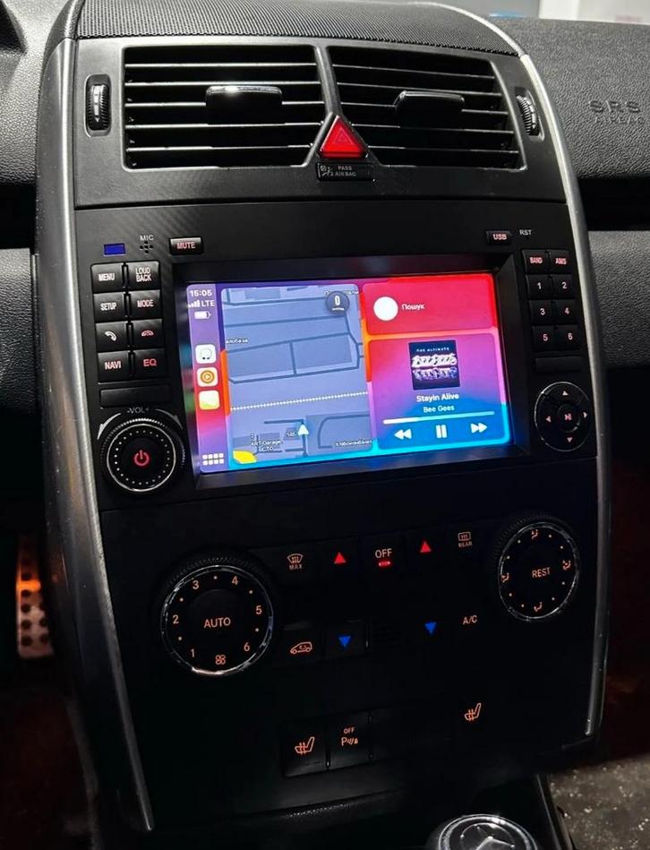€220!!!  Carplay Mercedes-radio met Bluetooth GPS voor, Auto diversen, Autoradio's, Nieuw, Ophalen