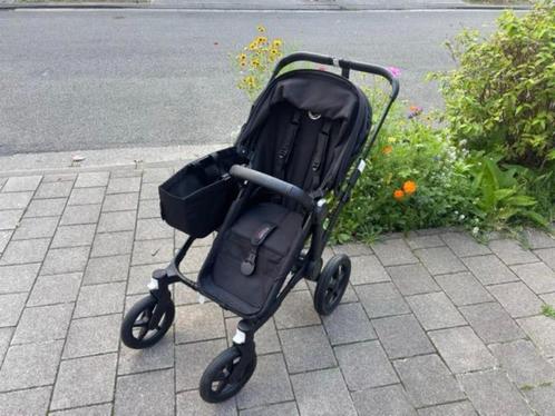 Bugaboo Donkey 3 zwart, Kinderen en Baby's, Kinderwagens en Combinaties, Gebruikt, Kinderwagen, Bugaboo, Duowagen, Met reiswieg