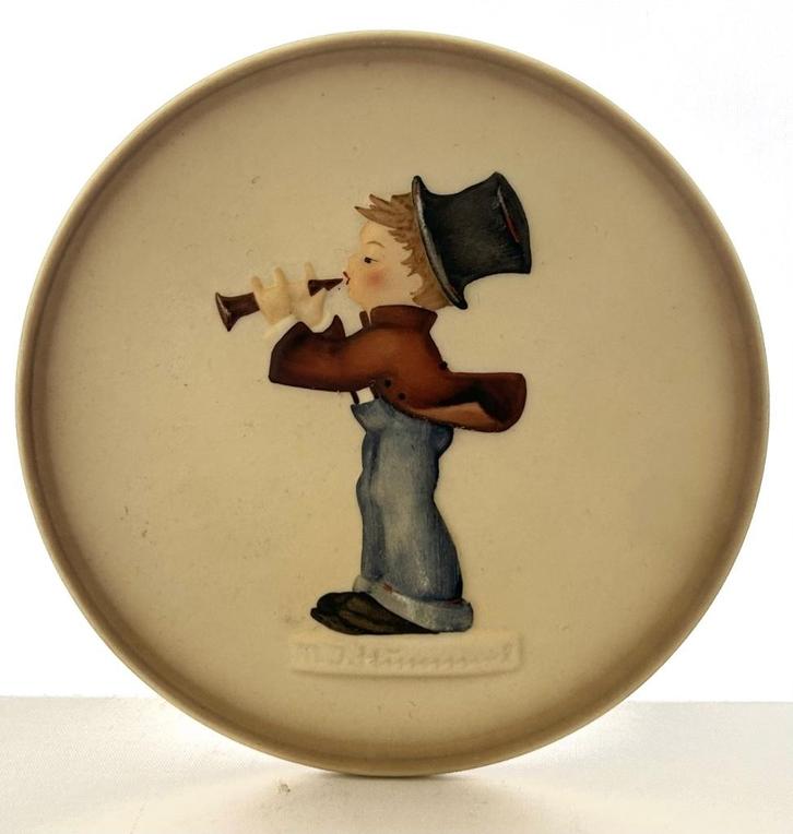 Hummel - Goebel - bordje little music makers, Verzamelen, Beelden en Beeldjes, Hummel, Ophalen of Verzenden