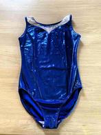 blauw turnpak - maat 14 jaar, Blauw, Ophalen of Verzenden, Zo goed als nieuw, Turnpak(je)