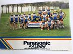 Wielerkaart 1984 team panasonic planckaert vanderaerden, Verzenden