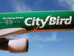 City Bird Scale 1-200 modèle Boeing B767-300 OO-CTQ Falçon, Enlèvement ou Envoi, Neuf, Modèle réduit