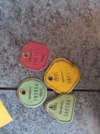 Oude fiets platen, Antiek en Kunst, Curiosa en Brocante, Ophalen