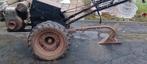 Tractor/motoculteur/schuurvondst met ploeg,zie info, Ophalen