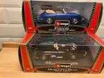 Porsche 356 B cabrio & Mercedes-Benz 300 SL  "papillon", Hobby en Vrije tijd, Modelauto's | 1:24, Nieuw, Burago, Ophalen of Verzenden