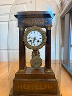 Antieke Franse pendule – 19e eeuw – marmer & verguld brons –, Antiek en Kunst, Ophalen