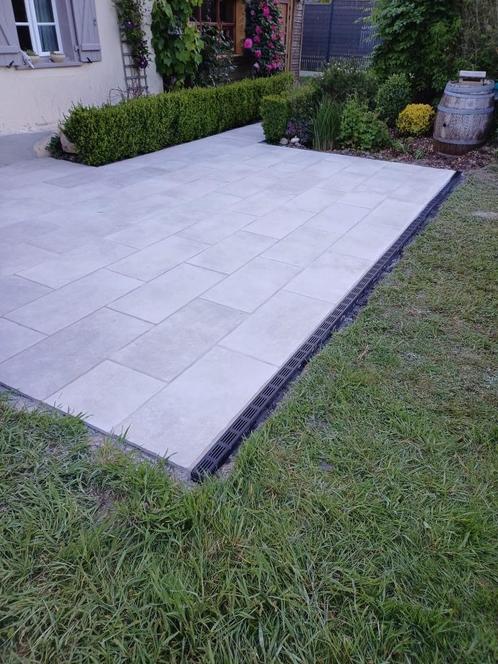 Keramische tuintegels te koop, Tuin en Terras, Tegels en Klinkers, Nieuw, Terrastegels, Keramiek, 5 tot 10 m², Ophalen