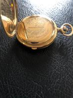Longines chronograaf 18kt zakhorloge, Bijoux, Sacs & Beauté, Montres | Anciennes | Antiquités, 1900 à 1930, Or, Enlèvement, Longines