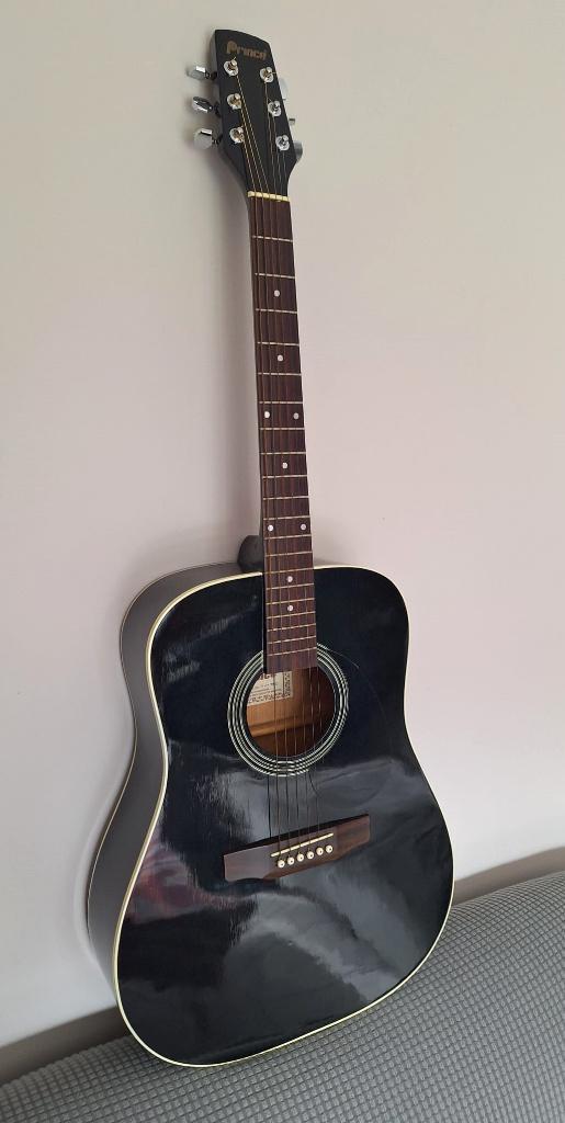 Guitare acoustique cordes acier PRINCE WJ-750 + housse, Musique & Instruments, Instruments | Accessoires, Comme neuf, Guitare acoustique