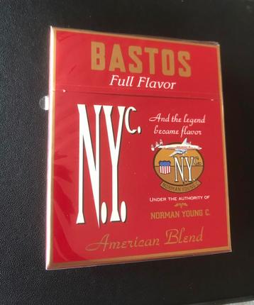 Cigarettes Bastos, Envoi, Neuf, Boite à tabac ou Emballage