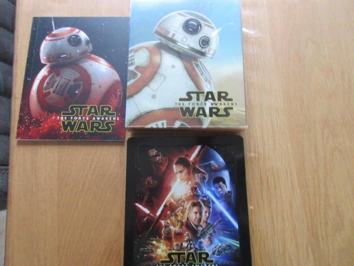 Star Wars The Force Awakens VII bufans Exclusive SteelBook /, Cd's en Dvd's, Blu-ray, Zo goed als nieuw, Science Fiction en Fantasy