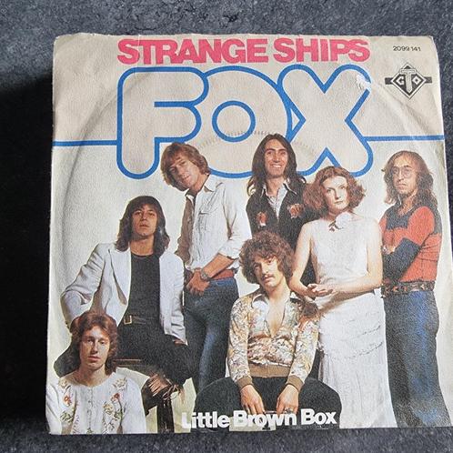 45T Fox - Strange ships, Cd's en Dvd's, Vinyl Singles, Gebruikt, Single, Pop, 7 inch, Ophalen of Verzenden
