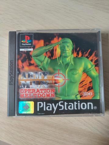 Army Men Operation Meltdown - Playstation 1