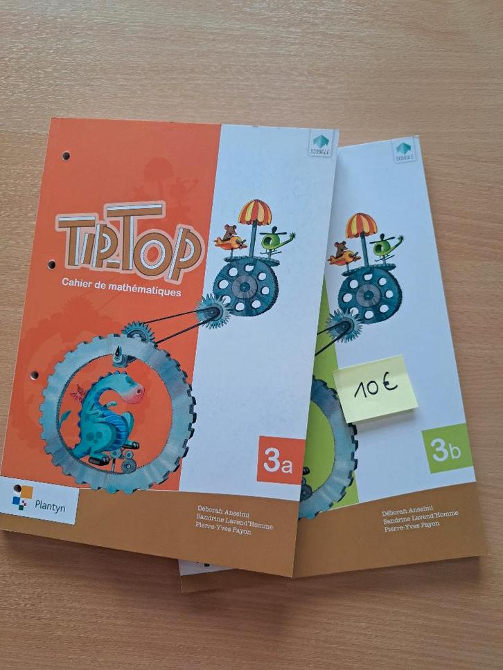 Tip-Top 3 - Manuel scolaire math, Boeken, Schoolboeken, Nieuw, Wiskunde A, BSO, Ophalen