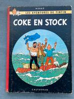 Tintin: Cokes en stock EO de 1958, Boeken, Gelezen, Eén stripboek, Ophalen of Verzenden, Herge