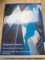 Corporate Finance, Livres, Comme neuf, Enlèvement ou Envoi