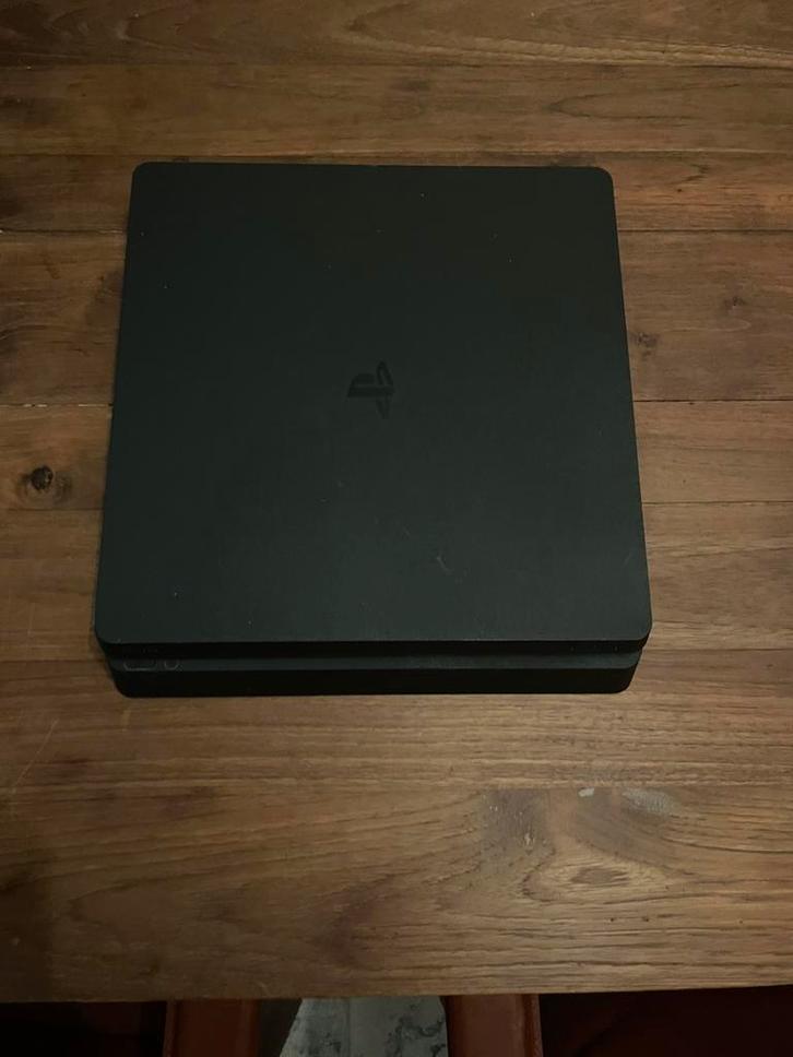 Ps4 +10 games, Games en Spelcomputers, Spelcomputers | Sony PlayStation 4, Gebruikt, Slim, Zonder controller, Met games, Ophalen of Verzenden