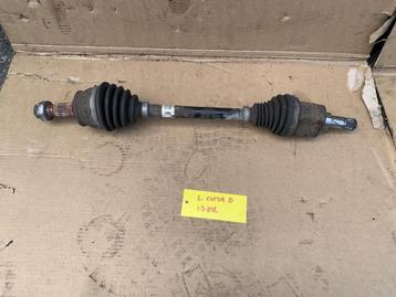 opel corsa D 2009 tot 2014 aandrijfas links 1.3 diesel  beschikbaar voor biedingen