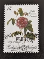 Belgique 1990 - flore - fleurs - roses Redouté - Belle Ruban, Enlèvement ou Envoi, Affranchi, Autre