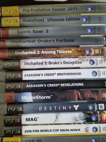 Lot van 20 Playstation 3 spellen. beschikbaar voor biedingen
