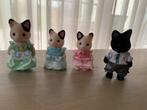 Sylvanian Families 5181 Familie Tuxedo Kat, Verzamelen, Ophalen of Verzenden, Zo goed als nieuw