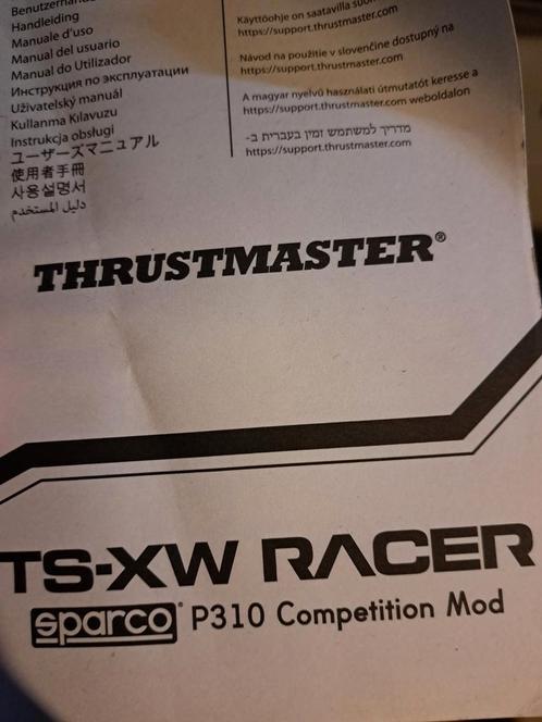 Trustmaster ts-xw racer sparco p310 competition en racingsim, Tickets & Billets, Réductions & Chèques cadeaux