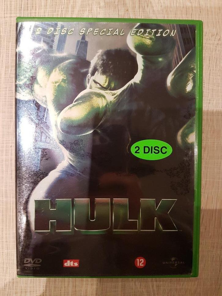 DVD Hulk - 2 disc Special Edition, Cd's en Dvd's, Dvd's | Actie, Nieuw in verpakking, Actie, Vanaf 12 jaar, Ophalen of Verzenden