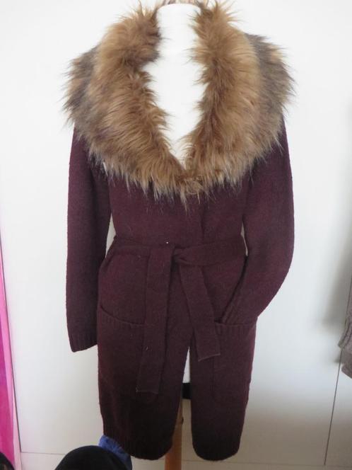 magnifique gilet avec col en fausse fourrure, Vêtements | Femmes, Pulls & Gilets, Comme neuf, Taille 38/40 (M), Brun, Enlèvement ou Envoi