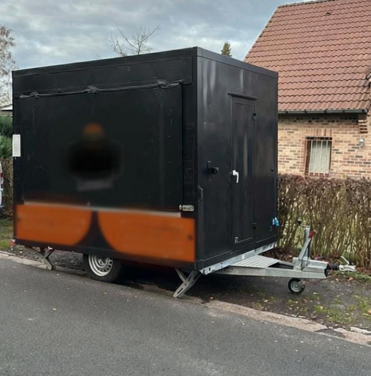 Remorque Foodtruck- Prête a travailler, Zakelijke goederen, Horeca | Food, Snacks, Ophalen