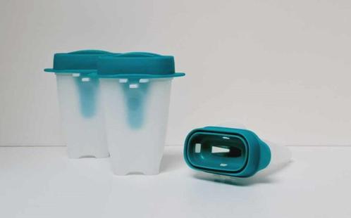 Tupperware™ « LollyTupp's » IJs - x 3 - wit en donkergroen, Huis en Inrichting, Keuken | Tupperware, Nieuw, Bus of Trommel, Groen