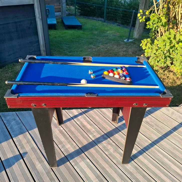 3 en 1.... mini scooter- ping pong - hockey game + kicker, Kinderen en Baby's, Speelgoed | Speeltafels, Gebruikt, Ophalen