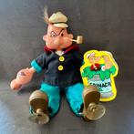 Vintage Popeye pop Brösels 1989 zuignapvoeten +originele tag, Enlèvement ou Envoi, Poupée