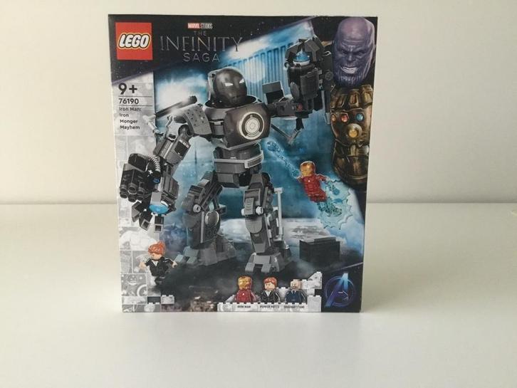 LEGO Marvel 76190 Iron Monger Mayhem - NIEUW, Kinderen en Baby's, Speelgoed | Duplo en Lego, Nieuw, Lego, Complete set, Ophalen of Verzenden