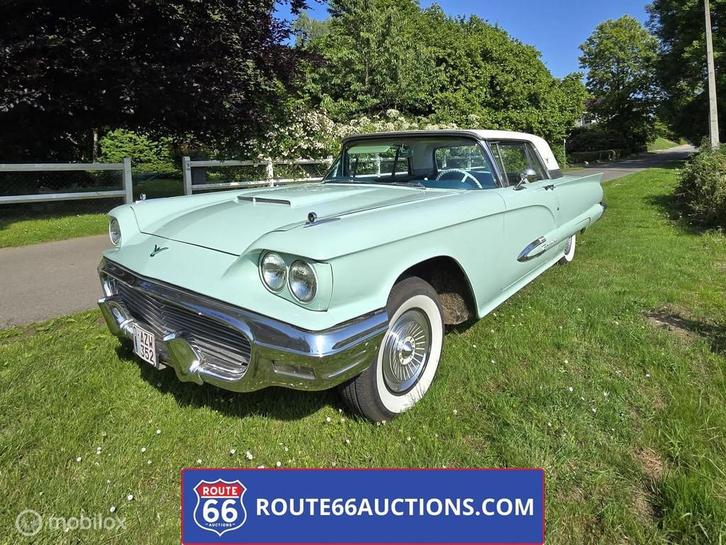 Ford Thunderbird | 1959 | Route 66 Auctions, Auto's, Oldtimers, Bedrijf, Te koop, Ford, Benzine, Overige carrosserie, Handgeschakeld
