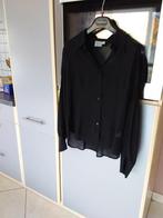 Dames bloes M 40 zwart  fijne stof, Kleding | Dames, Blouses en Tunieken, Ophalen of Verzenden, Zo goed als nieuw, Zwart