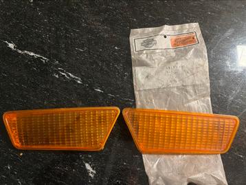 Capuchons pour clignotants Harley Davidson FXR P T. ,, Envoi, Neuf