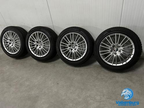 7mm! Originele Alfa Romeo 159 Brera Spider 17 inch velgen 5x, Auto-onderdelen, Banden en Velgen, Banden en Velgen, Winterbanden