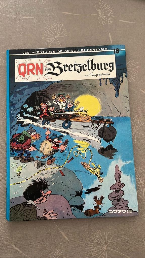 Strip 'Qrn sur Bretzelburg' Spirou Eerste Druk 1966, Boeken, Stripverhalen, Gelezen, Eén stripboek, Ophalen of Verzenden